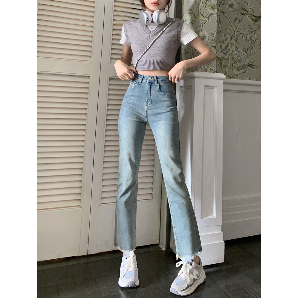 Celana Jeans Celana High Waist Wanita Skinny Jeans Korea Style Boyfriend Premium Import Jeans Stretch Wanita