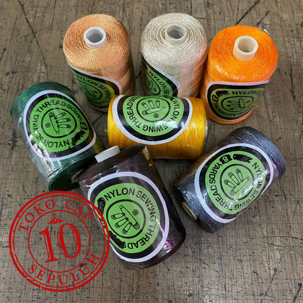 Benang Nylon cap peniti no 8