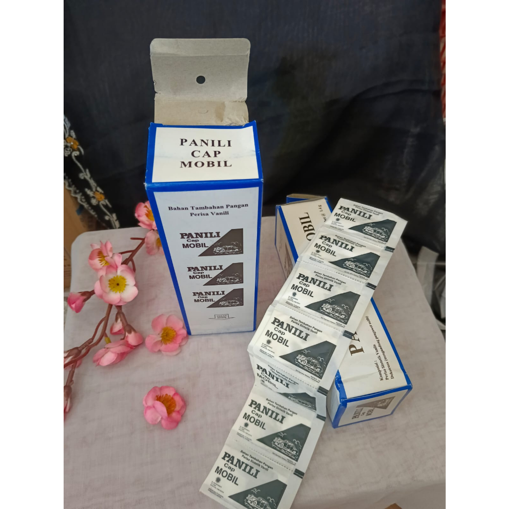 

BEST SELLER!!! Panili Cap Mobil / Bahan Tambahan Pangan / Vanilli Isi 100pcs