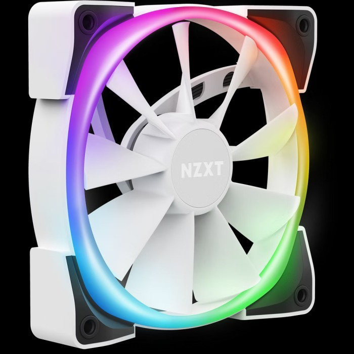 NZXT Aer RGB 2 Series White Edition 120MM SINGLE PACK