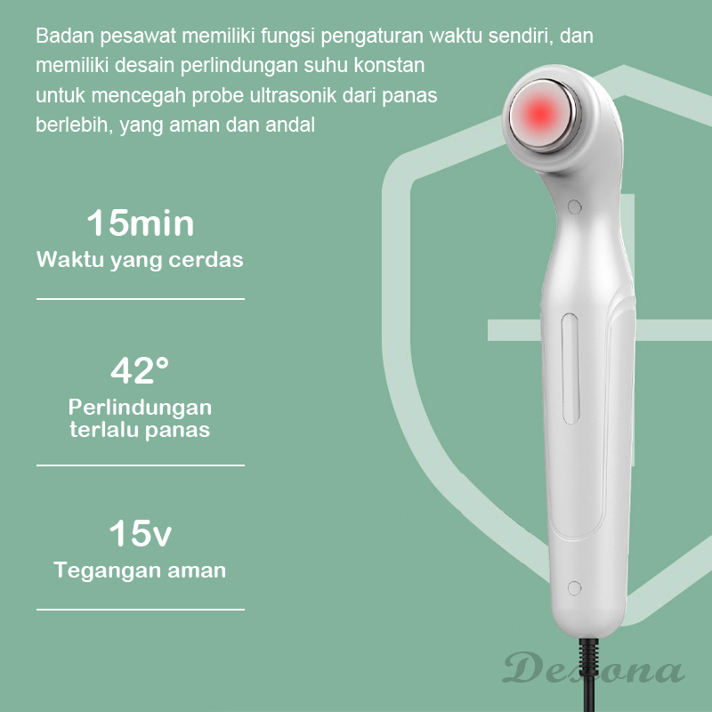 ⭐Satu tahun jaminan⭐Ultrasound Pain Relief Therapy - Fisioterapi Terapi Ultrasonic 1Mhz untuk Otot/ Sendi/ Syaraf Kejepit