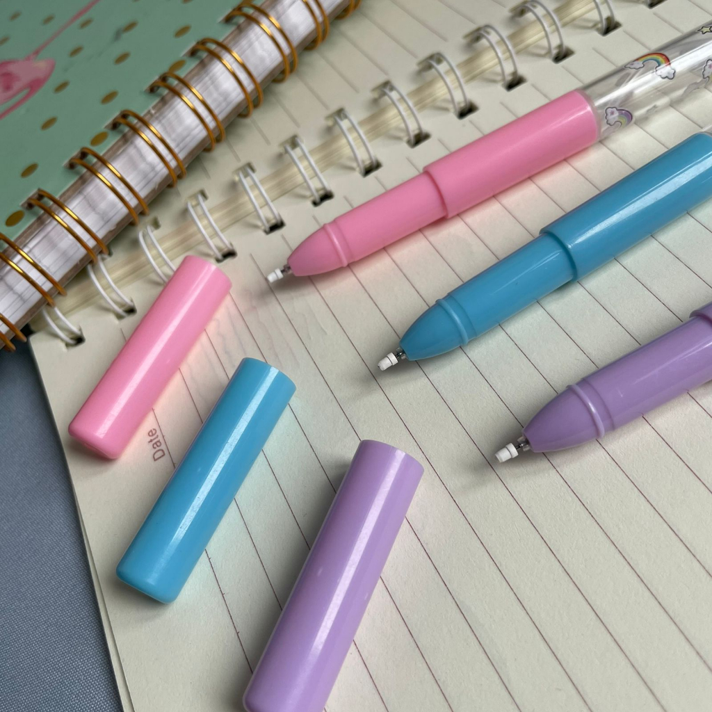 Pulpen Parfum Unicorn Imut / Pen Botol parfume Kuda Unicorn bisa diisi 10 ml Harga Murah tinta gel hitam / Bolpen Spray Kekinian kualitas Terbaik bisa Grosir dan COD