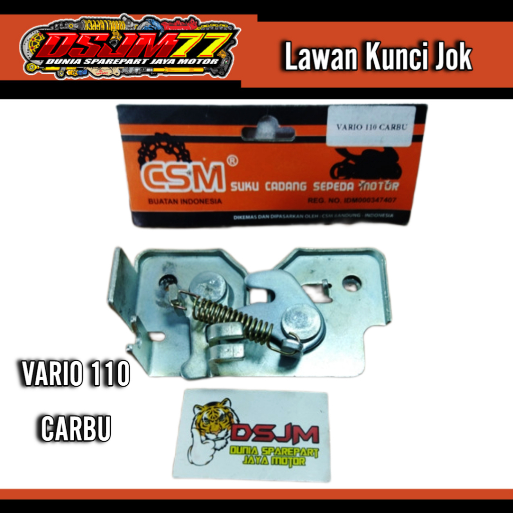 LAWAN KUNCI JOK VARIO 110 KARBU LAWAN KUNCI JOK DALAM VARIO 110 KARBU