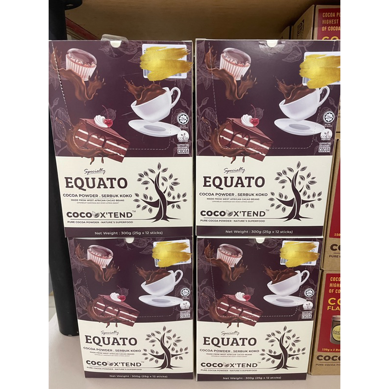 EQUATO Sachet Coco Powder No Sugar Rasa Istimewa