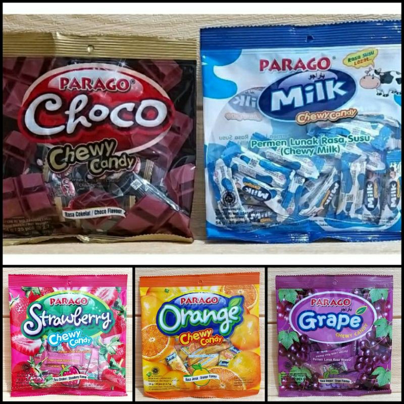 ✔MURAH Parago Permen Susu - Permen Coklat  / Parago Milk / Parago Choco