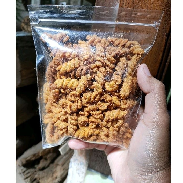 

Snack ulir pedas / makaroni spiral