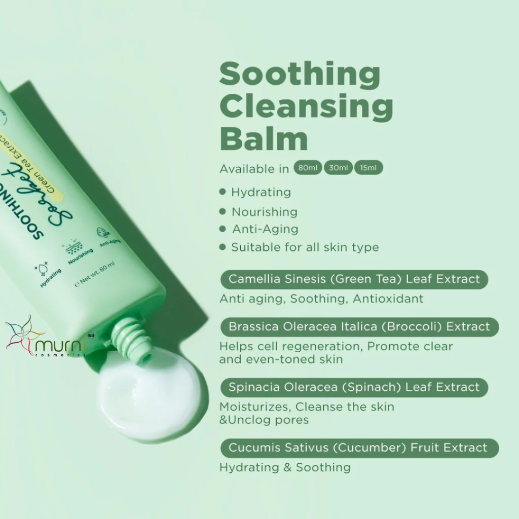 LUXCRIME SOOTHING CLEANSING SORBER GREEN TEA