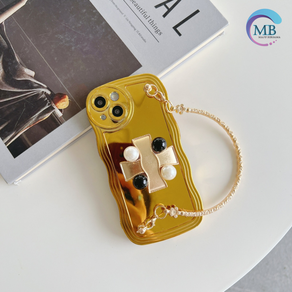 CASE WAVE MODEL TAS JINJING POPSOCKET 3D STAND GOLD FOR IPHONE 6 7 8 X XR 6+ 7+ 8+ XS MAX 11 12 13 14 MINI PRO MAX SE 2020 MB5067