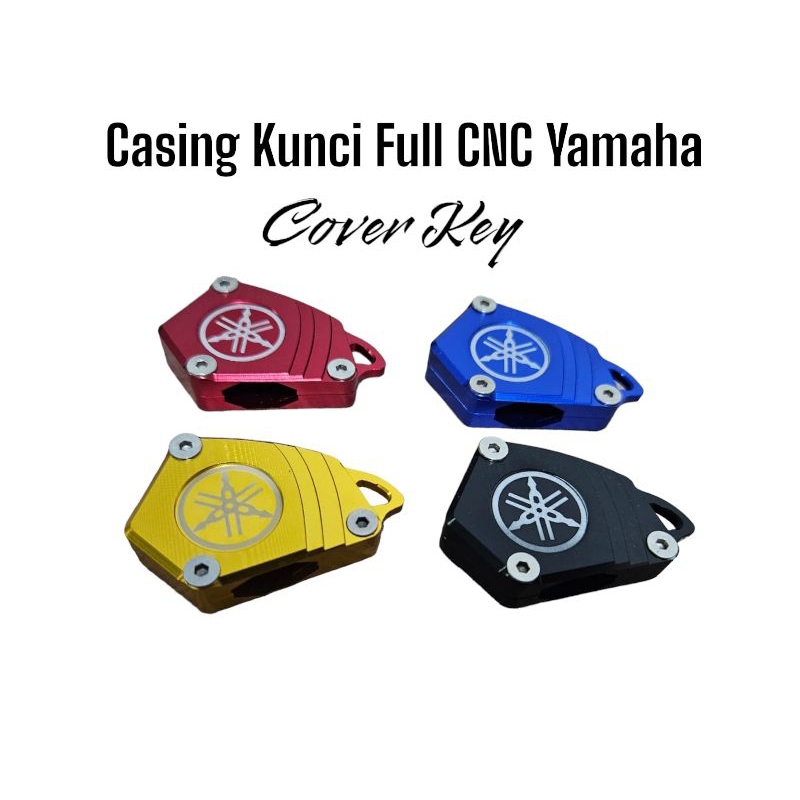 ( Cover Key ) Casing Kunci Full CNC Motor Nmax Lexi GT 125 Fino 125 Mio Z Mio S  Mio M3