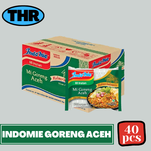 

Indomie Goreng Aceh 1 Karton isi 40pcs