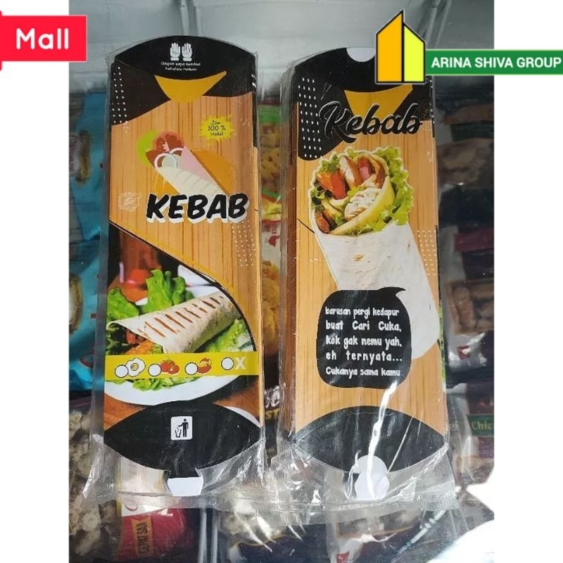 

100 LEMBAR KERTAS KEBAB TARIKAN UKURAN 25 × 9,5 CM HIGH QUALITY PAPER CRAFT TEBAL PRODUK TERBARU | KOTAK KEBAB KEKINIAN | DUS KEBAB VIRAL TIKTOK | KEMASAN KEBAB KEKINIAN | BOX KEBAB VIRAL | ARINA SHIVA GROUP 6016