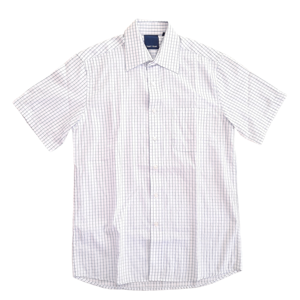 Kemeja Stanley Adams - Shirt - Putih, Size 14,5