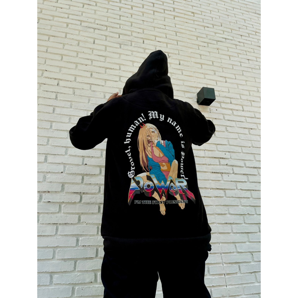 Hoodie Kawaii Power the Blood Devil Anime Manga Chainsaw Man Premium Unisex