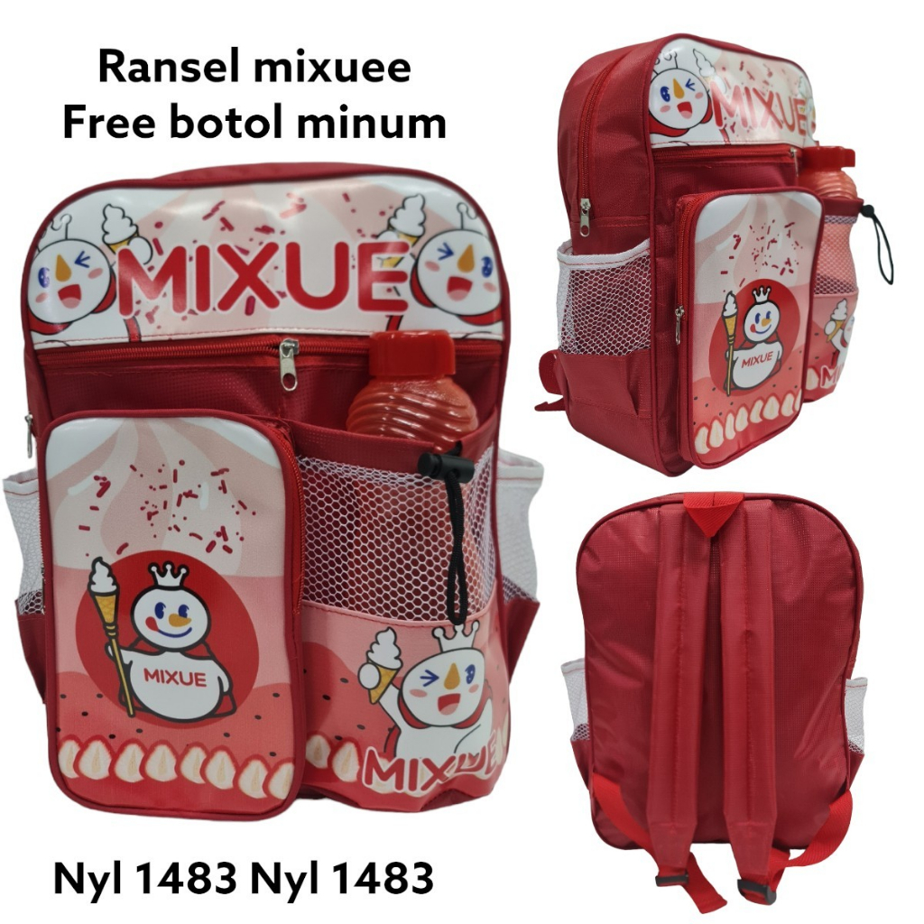 Paket Hemat 4in1 Tas Ransel Anak Sekolah TK SD Mixuee Bisa Bayar Ditempat ( COD )