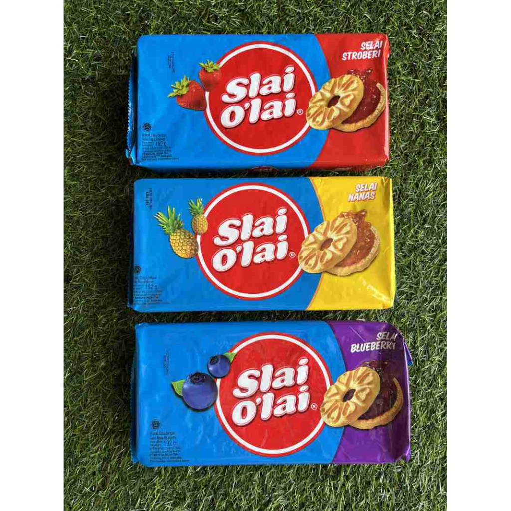 

Slai Olai Family Pack {192gr} Biskuit dengan Selai Buah Asli