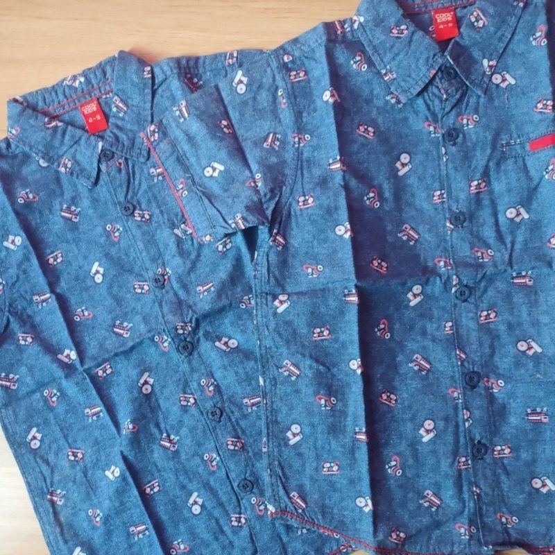 kemeja anak laki-laki COOL KIDS