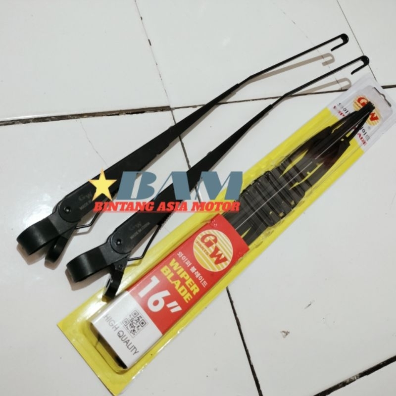 Gagang Wiper Stang Wiper Arm CARRY 1.3 1.5 FUTURA T120SS CERY CHERRY CARY KERI KERY PUTURA (1SET KOMPLIT)