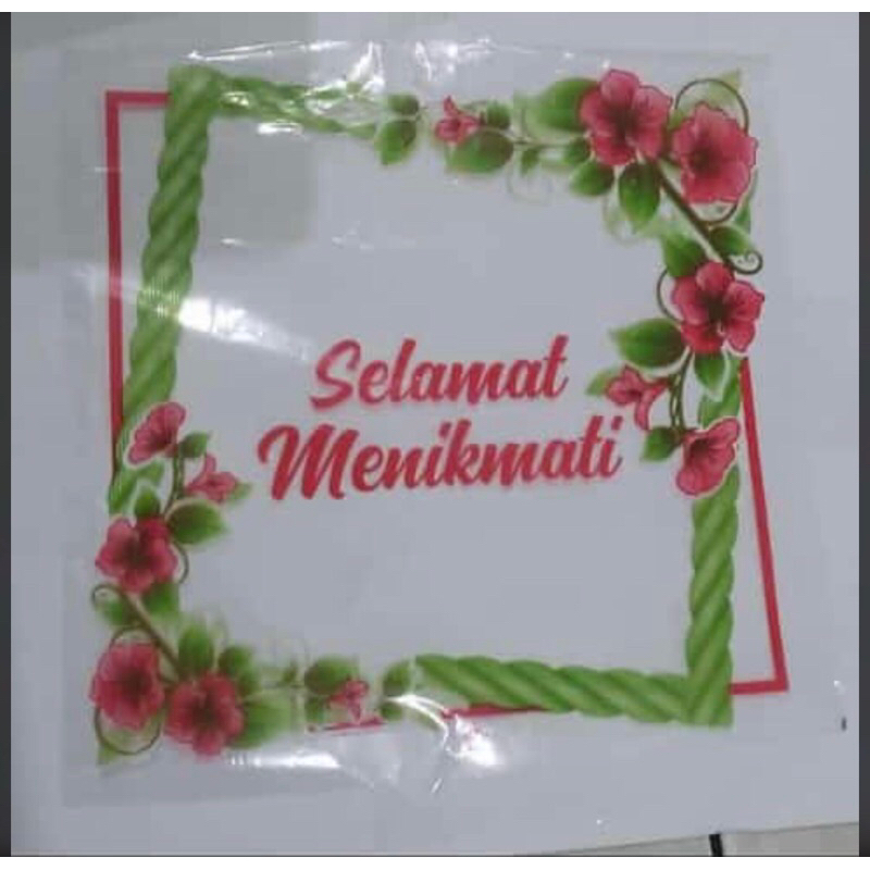 Plastik Selamat Menikmati