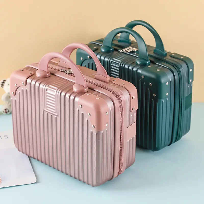 8118 Beauty Case 12 Inch / Tahan Banting/Anti Gores/koper makeup/koper kecil