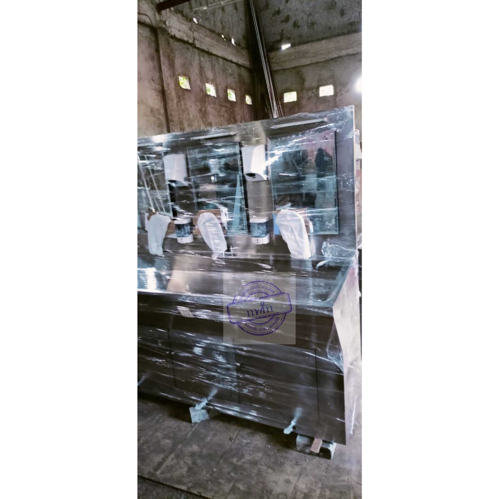 Scrub Station 3 Person Bay MOT Hospital Lab Service Sink Lab Termurah