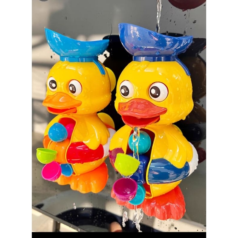 Bebek air bath play mainan kamar mandi mainan bayi mainan bayi 6 bulan