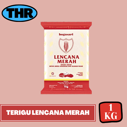 

Tepung Terigu Lencana Merah 1kg