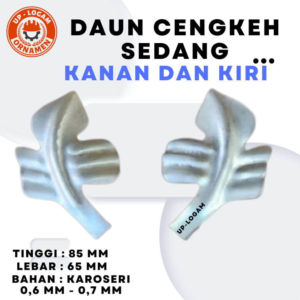 Daun cengkeh ornamen pager tralis