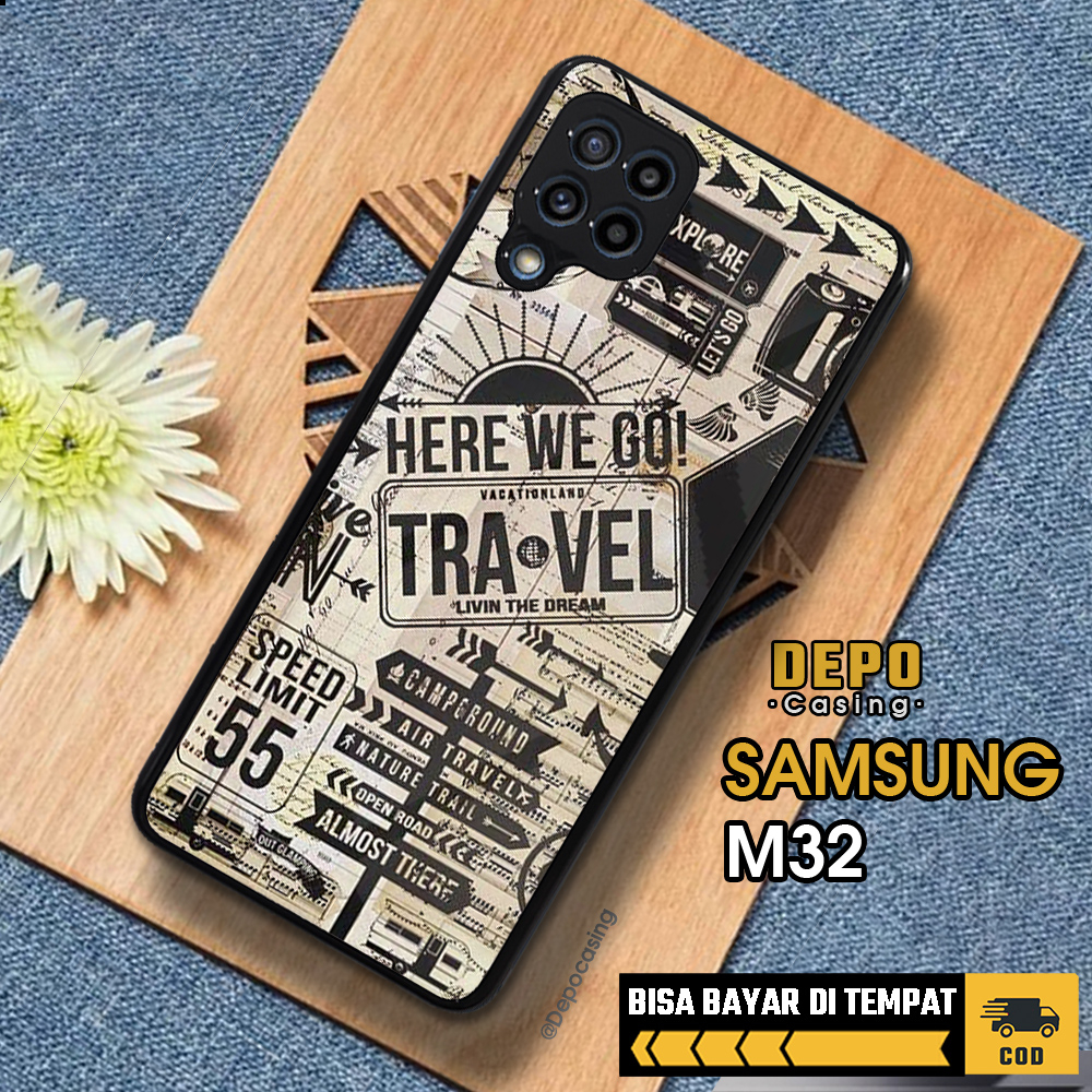 Case Samsung M32 Casing Samsung M32 Depo Casing [TRVL] Case Glossy Case Aesthetic Custom Case Anime 