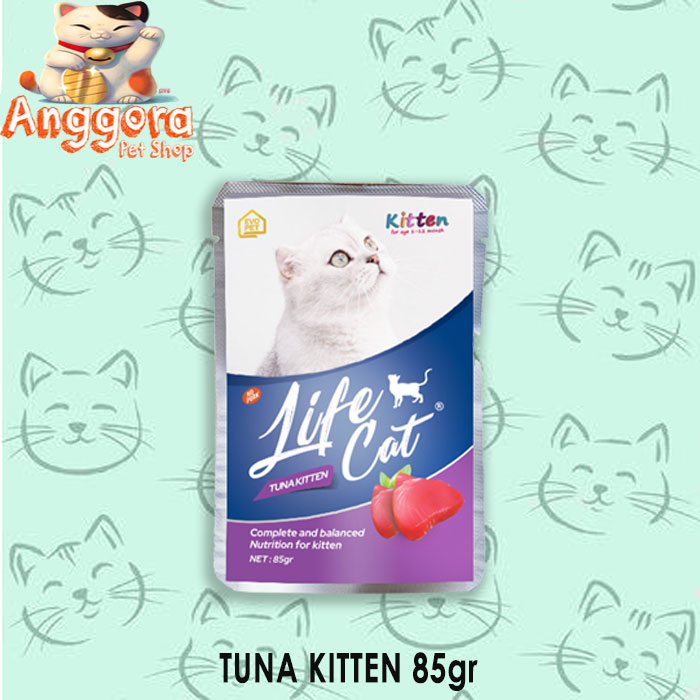 Makanan Kucing basah murah Life Cat pouch 85gr All Varian