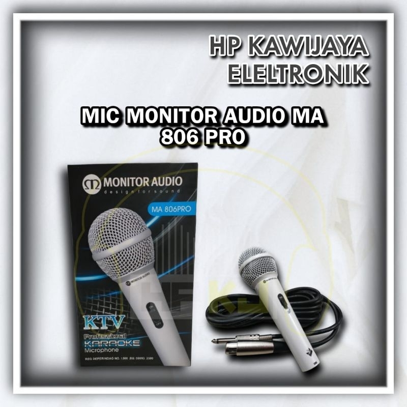 MICROPHONE CABLE MONITOR AUDIO 806 PRO mic kabel monitor audio 806
