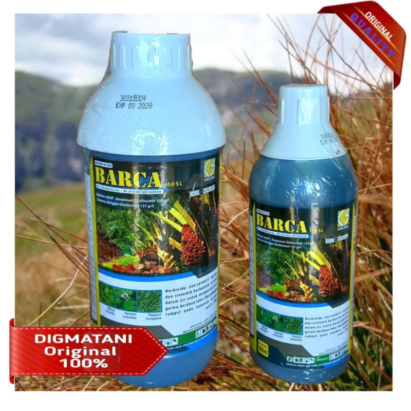 BARCA 150SL herbisida (racun rumput) lulangan ilalang dll 1liter