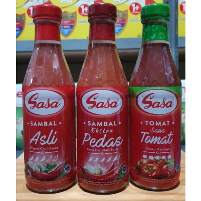 

Sasa Saus Sambal Asli Extra Pedas / Sambal Asli / Sambal Tomat 340ml DIJAMIN 100% ORIGINAL!!!