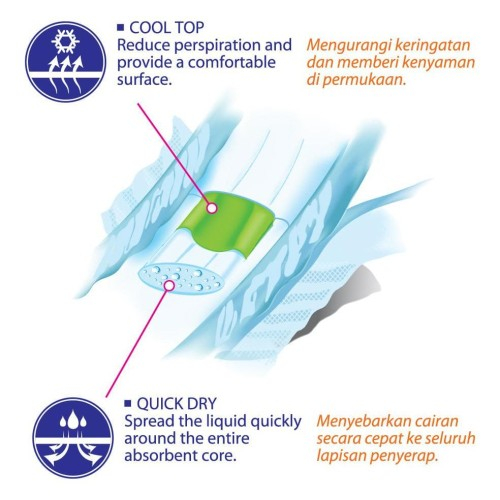 Popok Perekat Dewasa SENSI SURE DIAPER S11/M10/L8/XL6