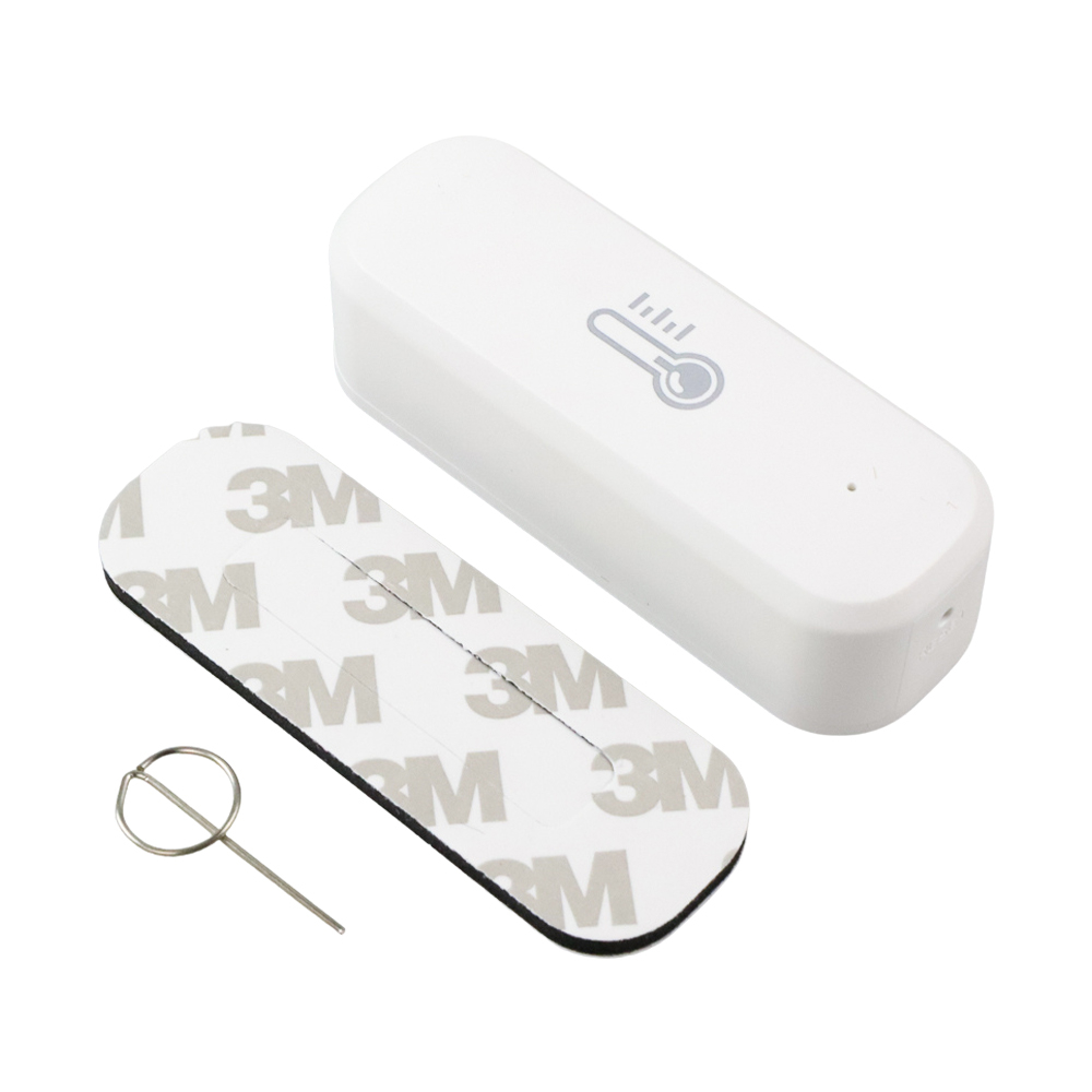 Zigbee Smart Temperature and Humidity Sensor Real Time WiFi - TY-03 - White