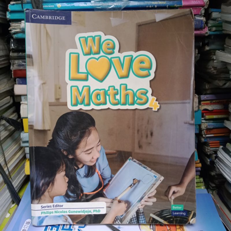 WE LOVE MATHS 4 .100% ORIGINAL