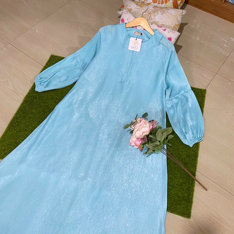 MOANA ABAYA SILK GAMIS BUSUI UNTUK UMROH