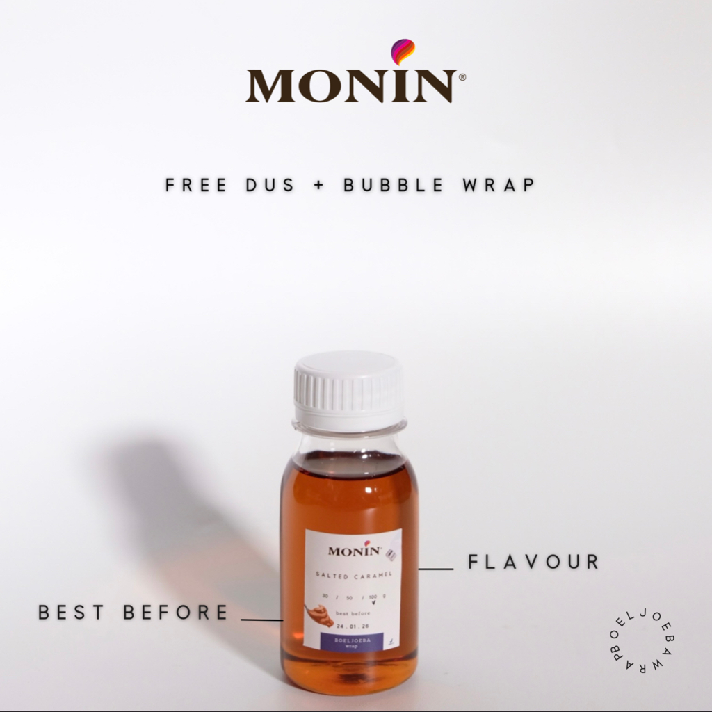 Monin Salted Caramel Syrup Repack [30, 50, 100] g