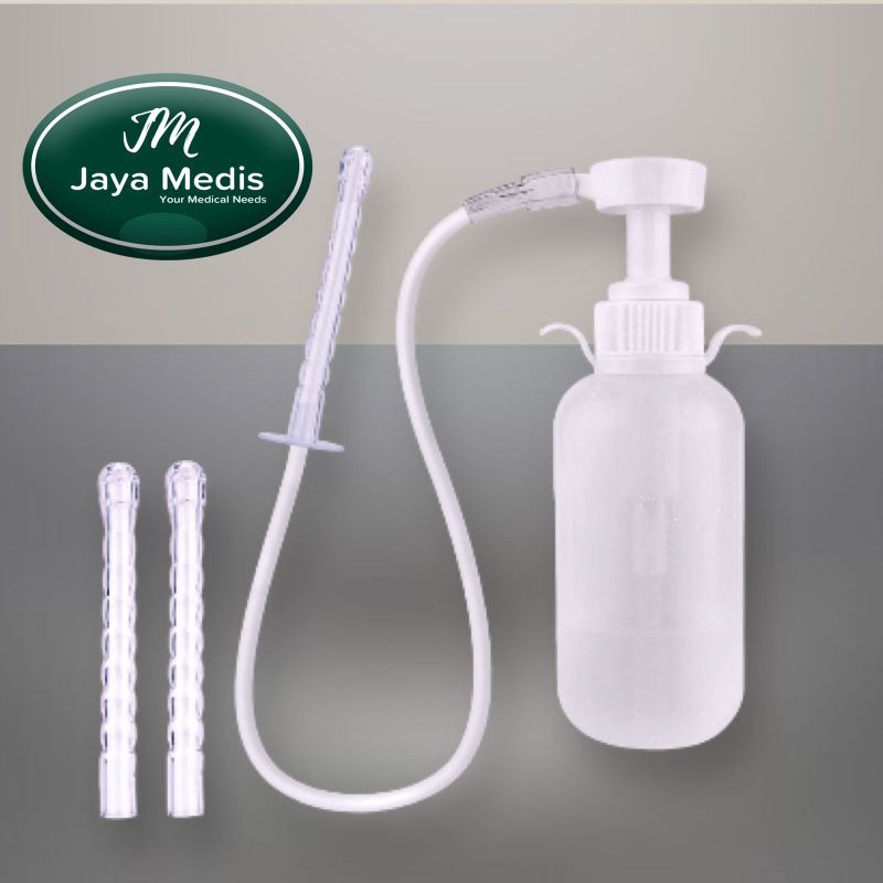 VAGINAL DOUCHE BOTTLE  HAND PRESS TYPE ANAL IRIGATION CLEANER