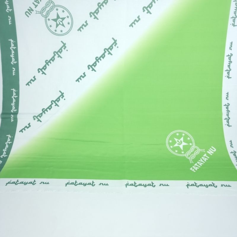 (FATAYAT NU) Shofa Fashion-Hijab Segi empat Voal motif Digital Print