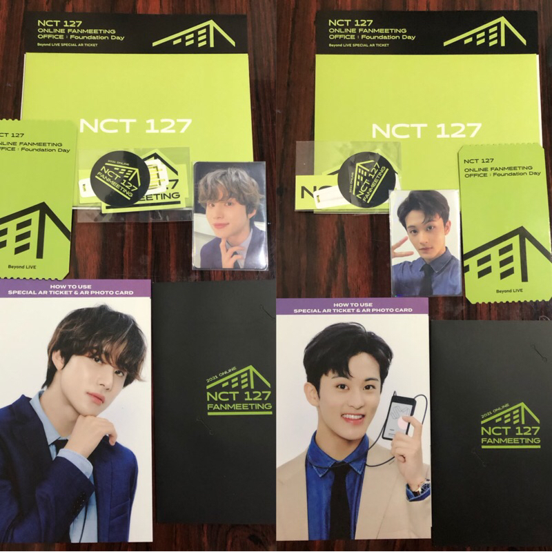 NCT 127 CARD WALLET FANMEET OFFICIAL