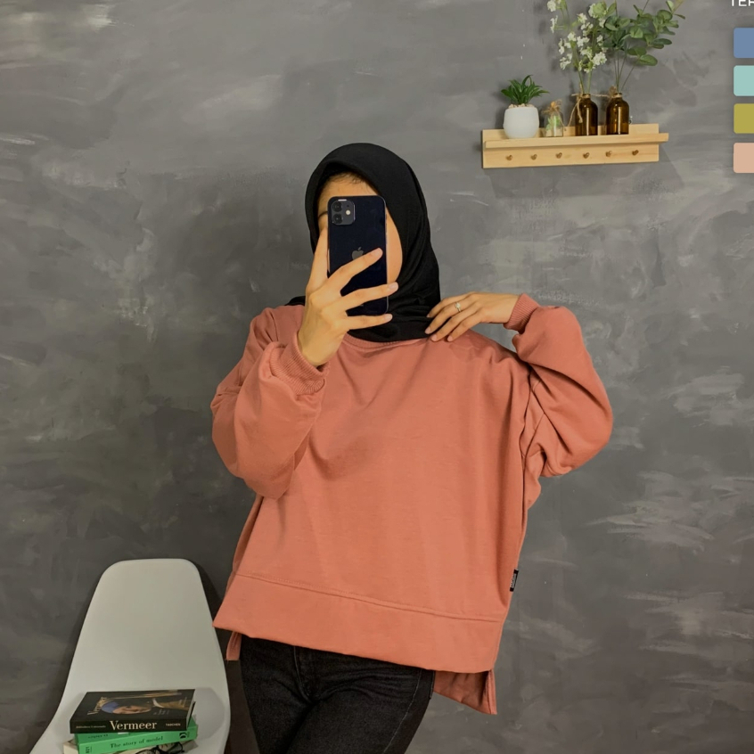 Mvp - Jaket Sweater Oversize - Sweater Oversize Wanita Terbaru