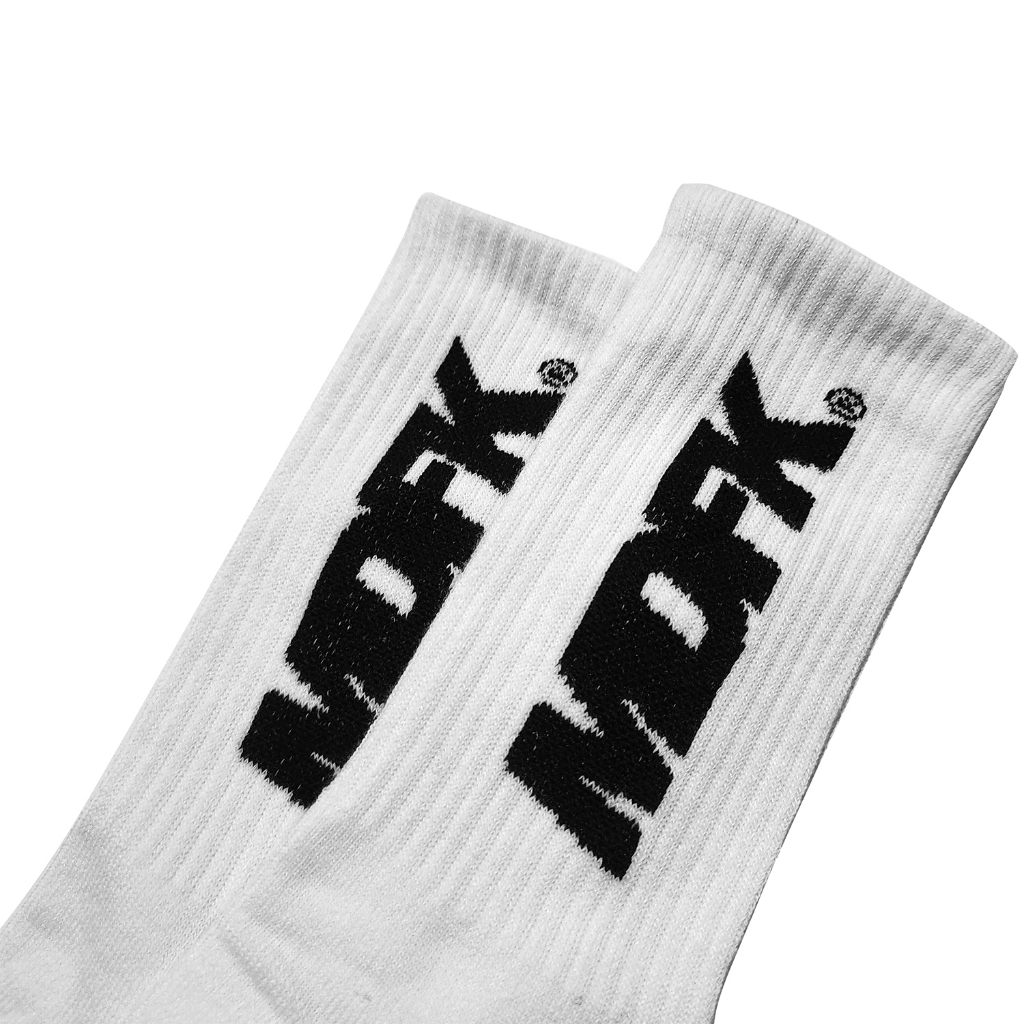 MDFK Basic socks WHITE (kaos kaki basic mdfk)