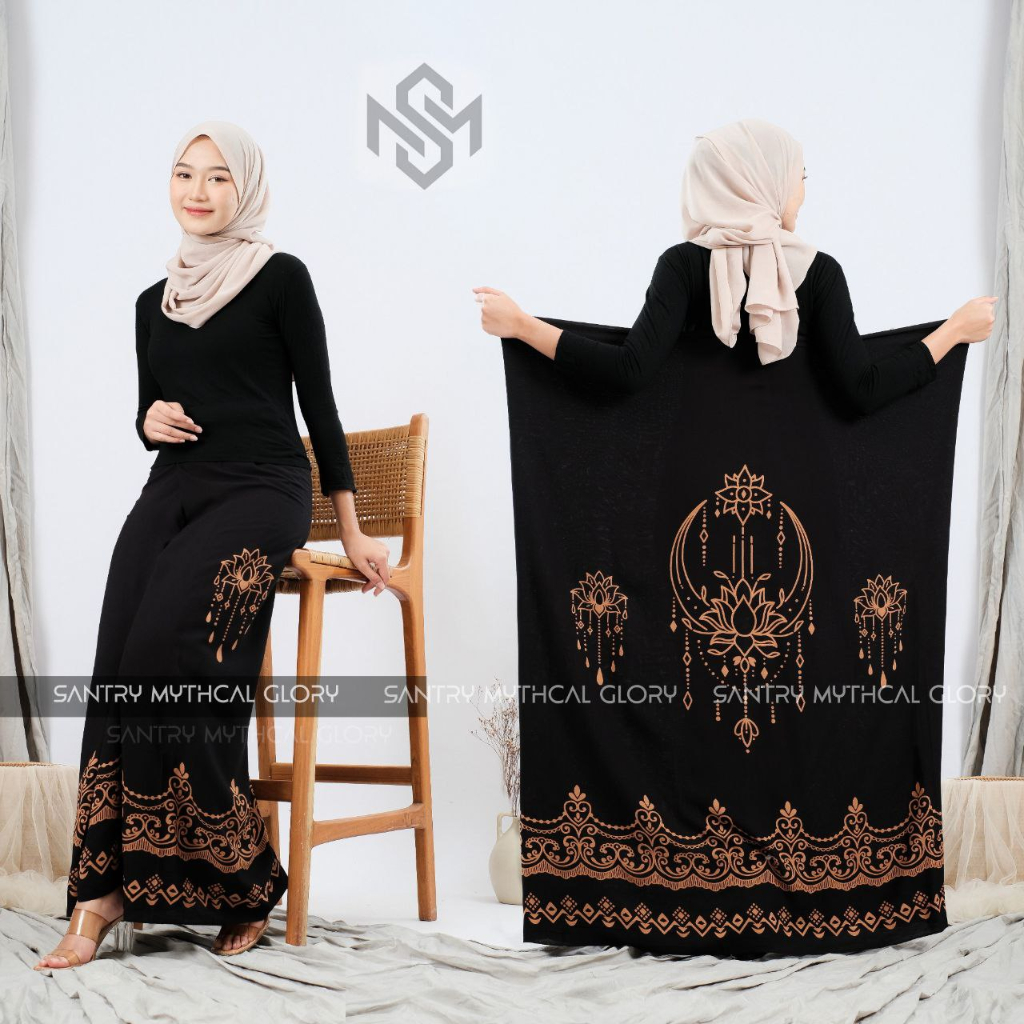 SARUNG CABUTAN MBAK SANTRI / SARUNG GOYOR BATIK AQIL TERBARU / SARUNG WANITA SANTRI PUTRI MERK WAJADA