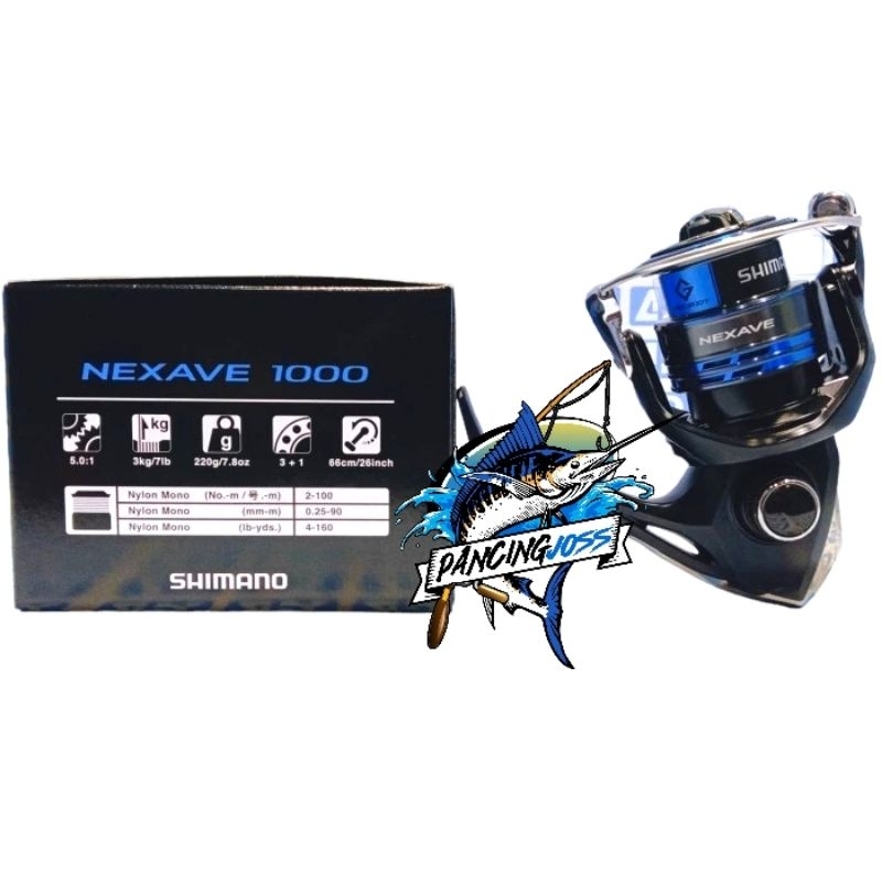Reel Shimano NEXAVE 1000 NEW 2021
