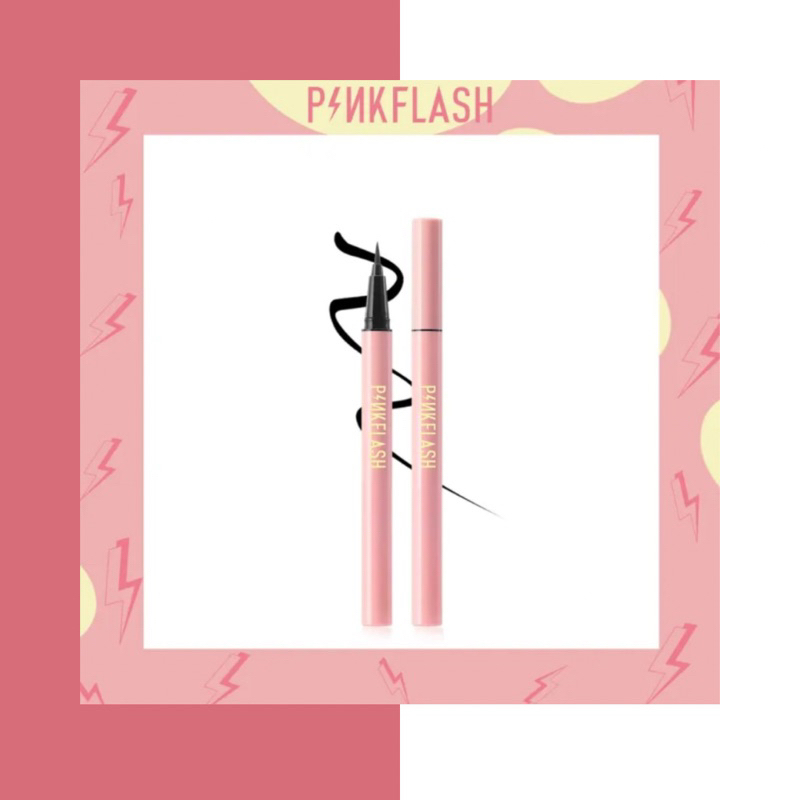 PINKFLASH Waterproof Easy Liner / Eyeliner / Pinkflash OhMyLine Liquid Eyeliner Evenly Pigmented Long Lasting Waterproof Black