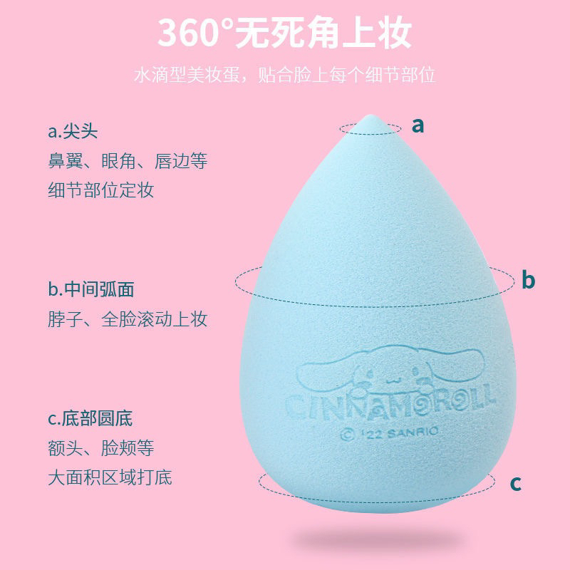 Miniso Sponge wajah beauty blender sanrio