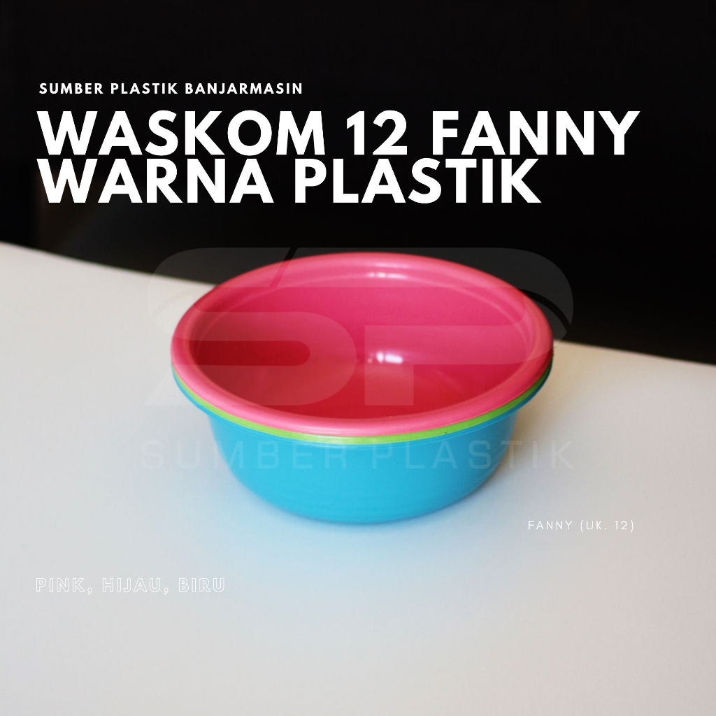 Baskom Plastik Berkat Serbaguna Souvenir Baskom Fanny 12 14 Warna Murah (Plastik)