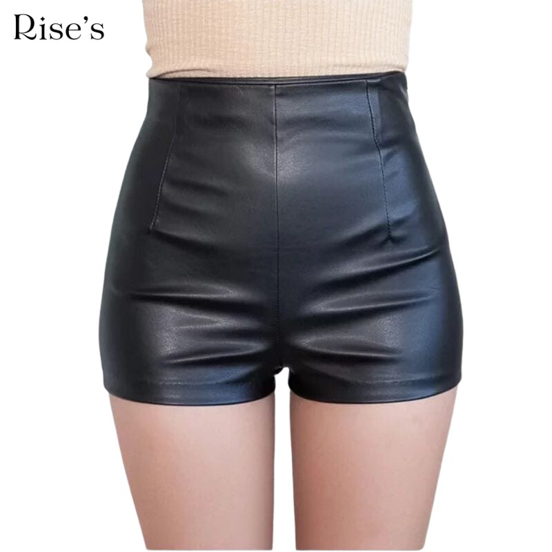 Hot Pants Leather strich and hotty stretchy by Rise's