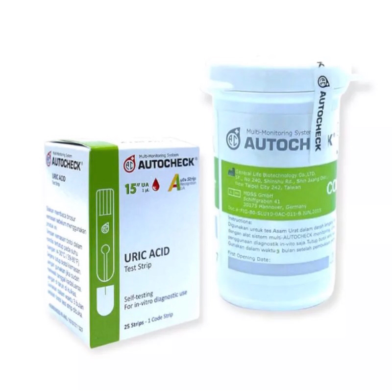 Strip Autocheck Asam Urat / Strip Asam Urat Autocheck