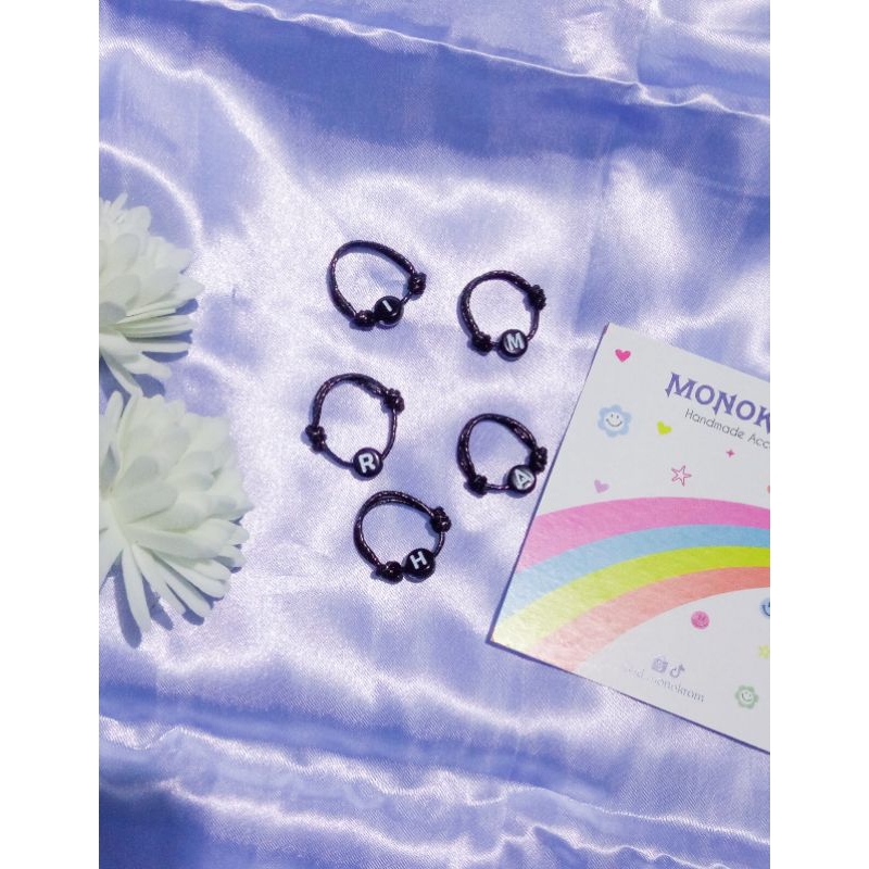 CINCIN INISIAL CUSTOM/ CINCIN INISIAL/ CINCIN CUSTOM